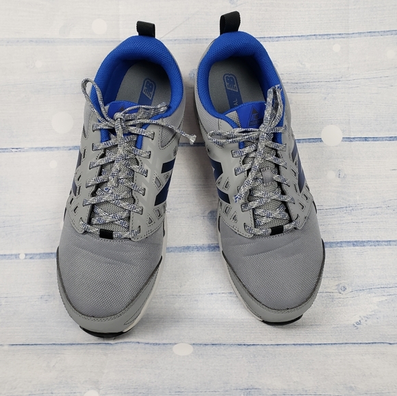 NEW Balance Toe Protect, Men's  Gray the cobalt blue NEW slip resistant - Picture 3 of 6